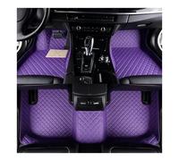 Car Mats For A3 8P 2004 2005 2006 2007 2008 2009 2010 Non-Slip All Weather Luxury Leather Floor Liners Full Coverage Car Floor Mats Auto Mats(Style 1 Purple)