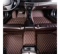 Car Mats For A4 B9 2017 2018 2019 2020 2021 2022 2023 2024 Car Floor Mats Non-slip Artificial Leather Auto Carpets Foot Coche Car Floor Mat(Dark brown)