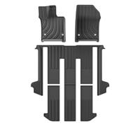 Car Mats for ALPHARD 40 Series 2024, Front Rear Protection Floor Mats Anti-Slip Waterproof TPE Car Accessories,LHD