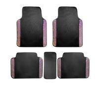 Car Mats For Bling Anti Slip Floor Mats For SUV Truck Crown Floor Cushion Crystal Universal Car Mat(Colorful Rhinestone)