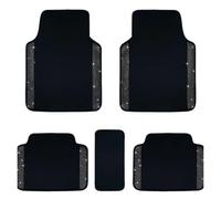 Car Mats For Bling Anti Slip Floor Mats For SUV Truck Crown Floor Cushion Crystal Universal Car Mat(Black Rhinestone)