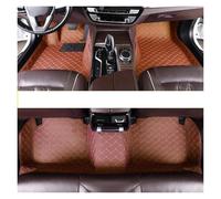 Car Mats For BMW X1 E84 F48 2009 2010 2011 2012 2013 2014 2015 2016 2017-2023 Auto Carpets Foot Coche Accessorie Custom Car Floor Mats Non Slip Carpet(Brown)