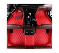 Car Mats For Chevy For Colorado 2004 2005 2006 2007 2008 2009 2010 2011 2012 Leather Floor Liners Full Coverage Carpet Car Car Floor Mats Non Slip Car Floor Mat(Style 1 Red)