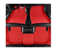 Car Mats For Chevy For Colorado 2004 2005 2006 2007 2008 2009 2010 2011 2012 Leather Floor Liners Full Coverage Carpet Car Car Floor Mats Floor Mat Set Complete(Style 3 Red)