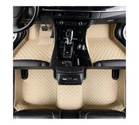 Car Mats For Citroen C5 RD TD 2007 2008 2009 2010 2011 2012 2013 2014 2015 Luxury Leather Floor Liners 3D Coverage Cover Car Floor Mats Car Floor Mats(Style 1 BlackBeige)