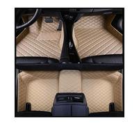 Car Mats For Citroen C6 2005-2008 5seats Floor Mats All Weather Front Rear Trunk Mat Cargo Liner Mats for Cars(Beige)