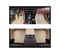 Car Mats For For Ranger 2011-2023 Auto Carpets Foot Coche Accessorie Custom Car Floor Mats Floor Mat Set Complete(Beige)