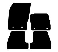 Car Mats for Ford Focus 2015-2018 MK3.5-4 Piece Set - 4 Clips (Short Front)