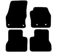car mats for Ford Transit Connect Crew Cab LWB 2016+ 4 Piece Set Car Mats UK-Made Tailored Fit Carpet Floor Mats Full Coverage Grey Trim