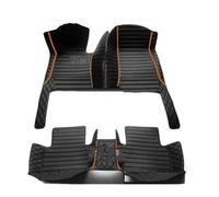 Car Mats For Genesis G70 2022 2023 2024 Car Floor Mats Carpet Rugs Foot Pad Auto Parts Covers Mats for Cars(Black orange)