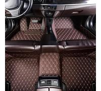 Car Mats For KIA For Optima K5 2011-2015 Auto Carpets Foot Coche Interior Accessories Custom Car Floor Mats Non-slip Artificial Leather Floor Mat Set Complete(Dark brown)