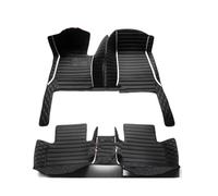 Car Mats For Kia For Soma 2010-2016 Floor Mats All Weather Front Rear Trunk Mat Cargo Liner Mats for Cars(Black white)