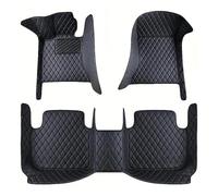 Car Mats For Kia For Soul 2010 2011 2012 Waterproof Carpets Interior Accessories 2025 PU Leather LUXURY Car Floor Mats Auto Mats(Full black)
