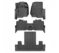 Car Mats for Lincoln Navigator 7-seater 2018-2024, Front Rear Protection Floor Mats Anti-Slip Waterproof TPE Car Accessories