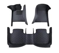 Car Mats for Maserati Quattroporte(RearWD) 2013-2023 2024 2025, Full Coverage Leather Full Set Floor Mats, Waterproof Non-Slip Floor Liner Interior Accessories,Black