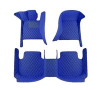 Car Mats for Maserati Quattroporte(RearWD) 2013-2023 2024 2025, Full Coverage Leather Full Set Floor Mats, Waterproof Non-Slip Floor Liner Interior Accessories,Blue