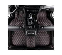 Car Mats For Megane 2004 2005 2006 2007 2008 2009 Weather Waterproof Luxury Leather Floor Liners 3D Coverage Auto Car Floor Mats Auto Mats(Style 1 Black Red)