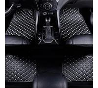 Car Mats for Mercedes Benz AMG A Class W177 A180 A200 A220 A260 A35 A45 s, Leather Car Floor Mats Carpet Heel, Universal Waterproof Nonslip Floor Liners, Front & Rear Carpet Protection Foot Pads Mats