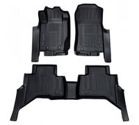 Car Mats for MITSUBISHI TRITON 2024-2025, Front Rear Protection Floor Mats Anti-Slip Waterproof TPE Car Accessories,LHD