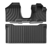 Car Mats for Nissan Serena C27 E-POWER RHD HEV 2016-2022, Front Rear Protection Floor Mats Anti-Slip Waterproof TPE Car Accessories