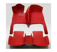 Car Mats For Opel For Vectra 2003 2004 2005 2006 2007 2008 2009 Weather Waterproof Leather Floor Liners 3D Coverage Cover Car Car Floor Mats Auto Mats(Style 4 Red)