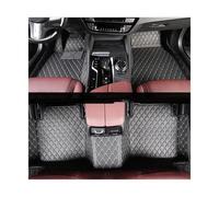 Car Mats For Peugeot For 207CC For 307SW 206 207 307 Custom Car Floor Mats Auto Carpets Foot Coche Accessorie(Black Beige3,2002-2013)