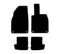 Car Mats For Porsche 911 (2013-2025) - Tailor Fitted - Black Carpet - Non-Slip - 4 Piece Floor Mats with 4 Clips