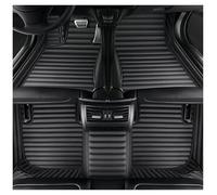 Car Mats For Probe 1993 1994 1995 1996 1997 Waterproof Luxury Leather Floor Liners Coverage Leather Cover Accessories Car Floor Mats Floor Mat Set Complete(Style 3 Black)