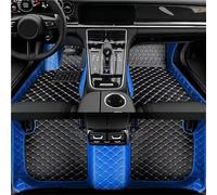 Car Mats For Skoda For Superb B9 2023 2024 2025 2026 Waterproof Full Set Floor Mats Cars Accessories Car Floor Mats Set(Black and Blue)