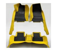 Car Mats For Suzuki For Jimny 2007-2019 2020 Car Floor Mats Auto Foot Pad Carpet Front And Rear Mats Mats for Cars(Yellow black)