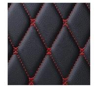 Car Mats For Tesla For Model 3 2019-2023 For Model For Y 2021-2023 S 2016-2023 Leather Car Floor Mats Car Interior(Black Red 5 Seat)