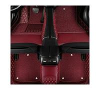 Car Mats For Tesla For Model 3 2019 5seats Car Floor Mats Cargo Liner Trunk/Backrest Mat Mats for Cars(Red)