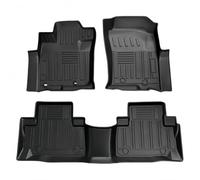 Car Mats for TOYOTA PRADO FJ120/LC120 2003-2009, Front Rear Protection Floor Mats Anti-Slip Waterproof TPE Car Accessories,LHD