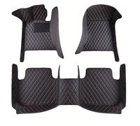 Car Mats For Tt MK1 1998 1999 2000 2001 2002 2003 2004 2005 2006 Waterproof Carpets Interior PU Leather LUXURY Car Floor Mats Non Slip Carpet(Black Red 4pcs)