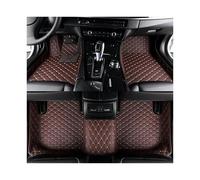 Car Mats For Volvo V60 2019 2020 Non-Slip All Weather Waterproof Luxury Leather Floor Liners 3D Coverage Auto Carpet Cover Car Floor Mats Floor Mat Set Complete(Style 1 Coffee)