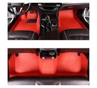 Car Mats For VW For Atlas For Teramont 2016 2017 2018 2019 2020 2021 2022 2023 Auto Carpets Foot Coche Accessorie Custom Car Floor Mats Auto Mats(Red)
