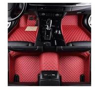Car Mats Full Coverage Car Floor Mats For Jeep For Wrangler 2Door 2011-2017 Waterproof Interior Accessories Car Floor Mats(Red)