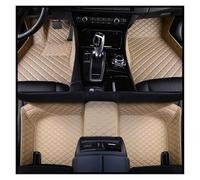 Car Mats Leather Car Floor Mat For Fiat For Palio 2004 2005 2006 Waterproof Non-slip Interior Accessories Carpet Mats(Beige)