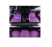 Car Mats Non-Slip Car Floor Mats for Tesla for Model X 2016-2023 7seat Leather Mat Second Row With 4 Tracks(RHD 1 Set 11)