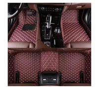 Car Mats PU Leather Customized Car Floor Mats For Vw For Sharan 7 For Seat 2012-2016 2017 2018 2019 Accessories Interior Anti Slip Mat Carpet Car Mats(WINE RED)
