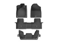 Car Mats Set For Pilot 2023 2024 2025 TPE Floor Mats & Cargo Liners All Weather Backrest Trunk Mat(4PCS Set)