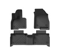 Car Mats Tailored Car Carpet Floor Mats For Chery For Jaecoo J7 2025-2023 Trunk Mat With Backrest Mat Cover Anti Slip Foot Liner Anti Slip Floor Mat(Black 3)