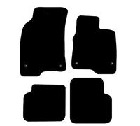 Car Mats to fit Fiat Panda Mild Hybrid 2020-Onwards - Fully Tailored Deluxe 4 Piece - Black Carpet - Black Trim - Heavy Duty Heel Pad - 20-9070