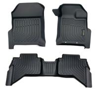 Car mats to fit Isuzu D-MAX Dual Cab 2021+ 3D/5D moulded TPE Rubber - RHD