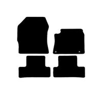 Car Mats to fit Vauxhall Astra 2022-onwards - Fully Tailored Deluxe 4 Piece - Black Carpet - Black Trim - Heavy Duty Heel Pad - 20-6201