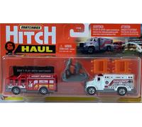 Car MBX Fire Rescue + Ambulance + Model Toy Diecast 1:64 Scale Matchbox Hitch