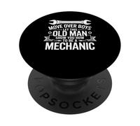 Car Mechanic Car Guy Auto Mechanic For Dad Father's Day PopSockets Adhesive PopGrip