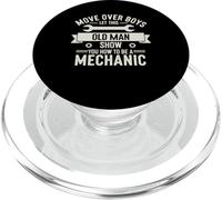 Car Mechanic Car Guy Auto Mechanic For Dad Father's Day PopSockets PopGrip for MagSafe