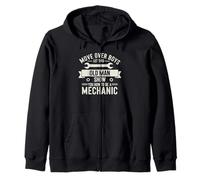 Car Mechanic Car Guy Auto Mechanic For Dad Father's Day Zip Hoodie