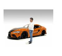 Car Meet 3" Figure 8 for 1/18 Scale Models by American Diorama 76333